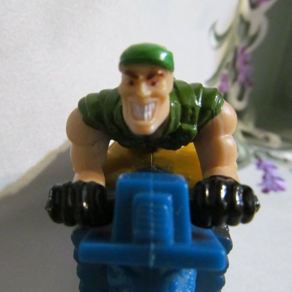 Vintage 1998 Burger King Club Small Soldiers Rip Roarin’ Kip Killigan Motorcycle - Picture 3 of 13